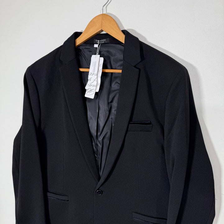COOFANDY TEXTURED BLAZER JACKET BRAND NEW BLACK COLOUR