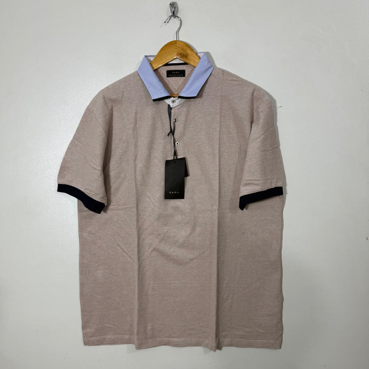ZARA COTTON POLO TSHIRT BRAND NEW