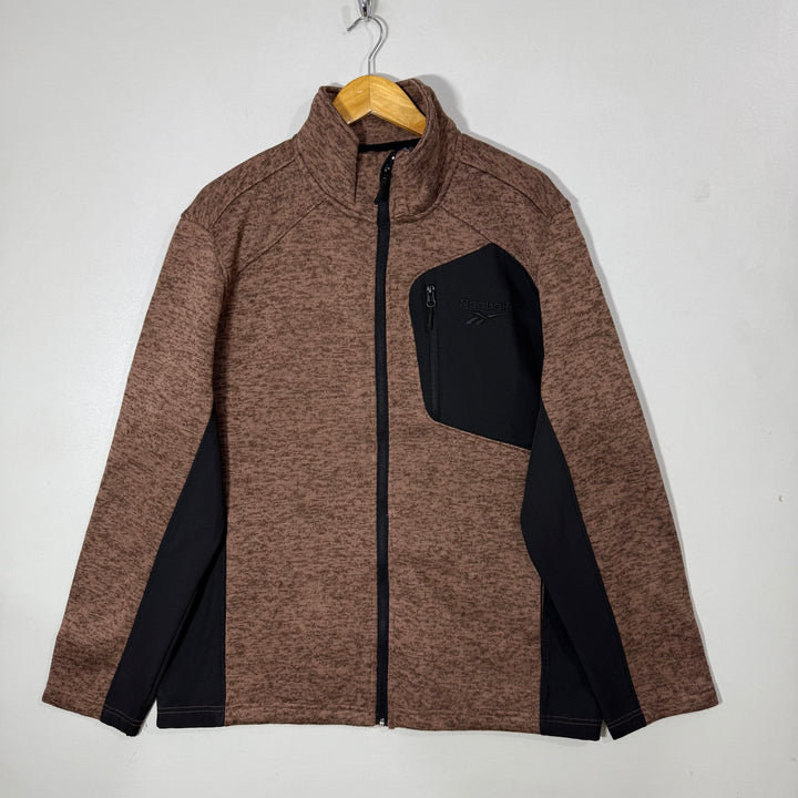 REEBOK FULL ZIP FLEECE JACKET