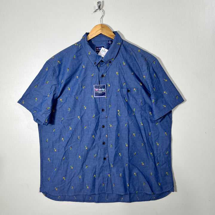 CHARLESTON BUTTON DOWN HALF SLEEVES SHIRT BRAND NEW
