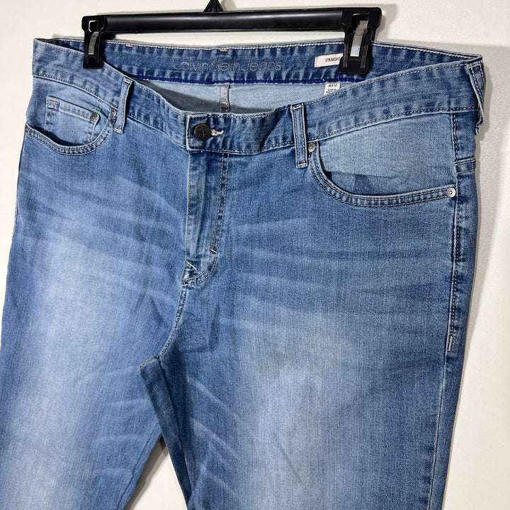 CALVIN KLEIN JEANS STRAIGHT FIT DENIM PANT