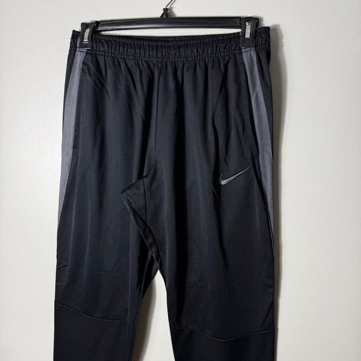 NIKE DRI FIT STRAIGHT FIT SPORT TROUSER BLACK COLOUR