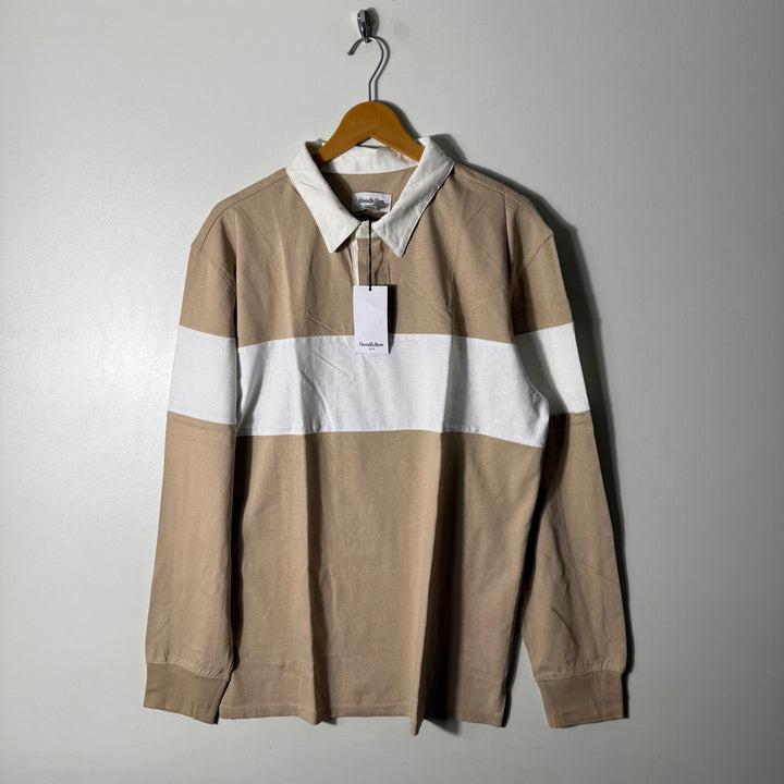 GOOD FELLOW &CO LONG SLEEVES COTTON POLO TSHIRT BRAND NEW