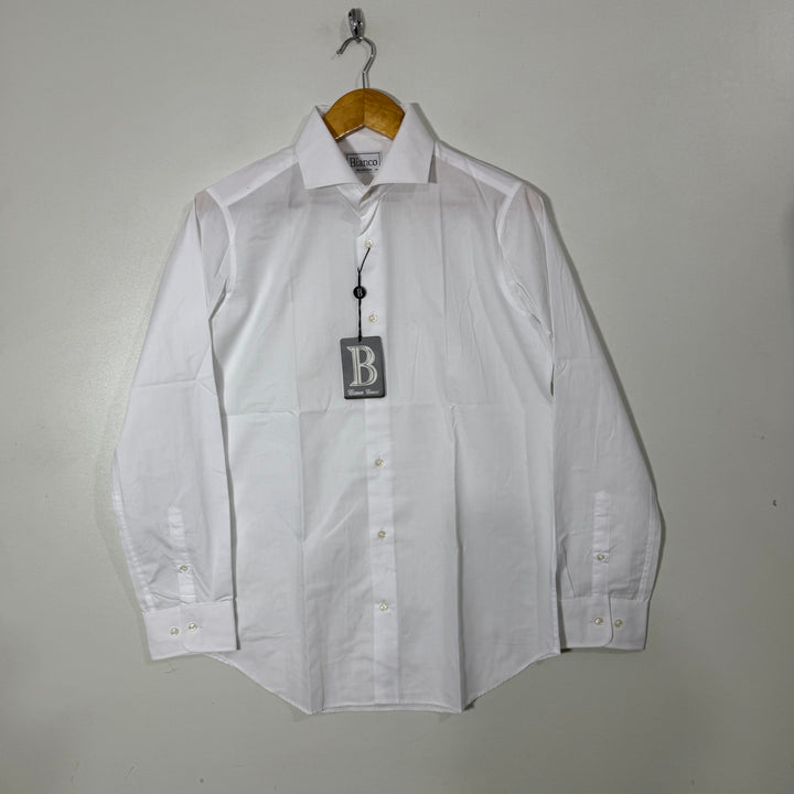 BIANCO WRINKLE FREE FORMAL COTTON SHIRT BRAND NEW