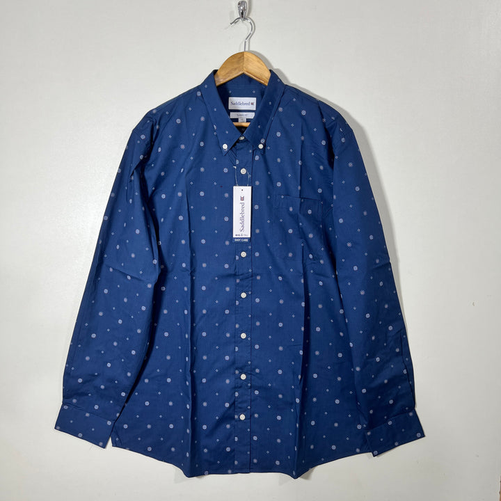 SADDLEBRED CLASSIC FIT BUTTON DOWN SLEEVES SHIRT BRAND NEW
