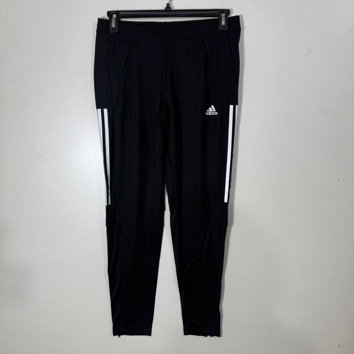 ADIDAS AEROREADY SPORT TROUSER WITH SIDE ZIP POCKETS BLACK COLOUR