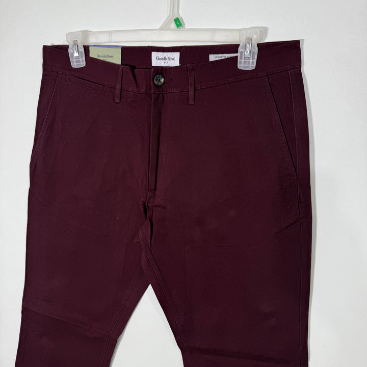 GOOD FELLOW & CO SLIM FIT COTTON CHINO PANT BRAND NEW WITH STRETCH