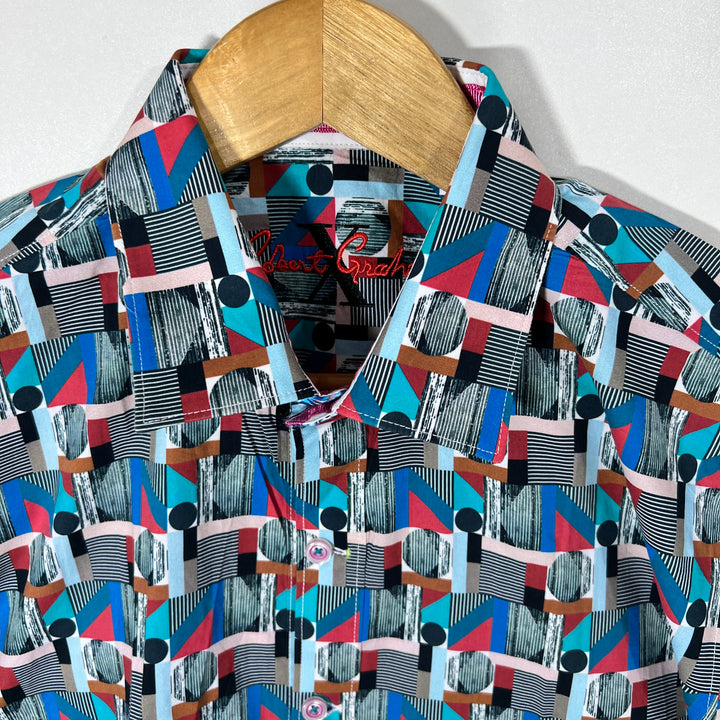 ROBERT GRAHAM HALF SLEEVES SHIRT