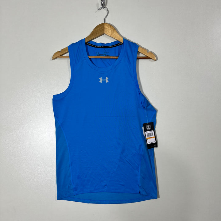 UNDER ARMOUR HEATGEAR RUN SPORT SLEEVES LESS BRAND NEW