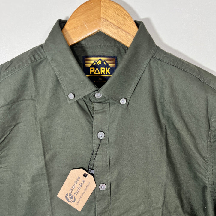 PARK BUTTON DOWN OXFORD COTTON SHIRT