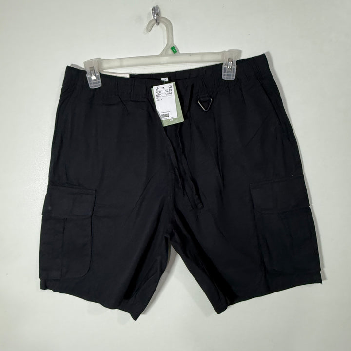H&M COTTON SHORT BRAND NEW BLACK COLOUR