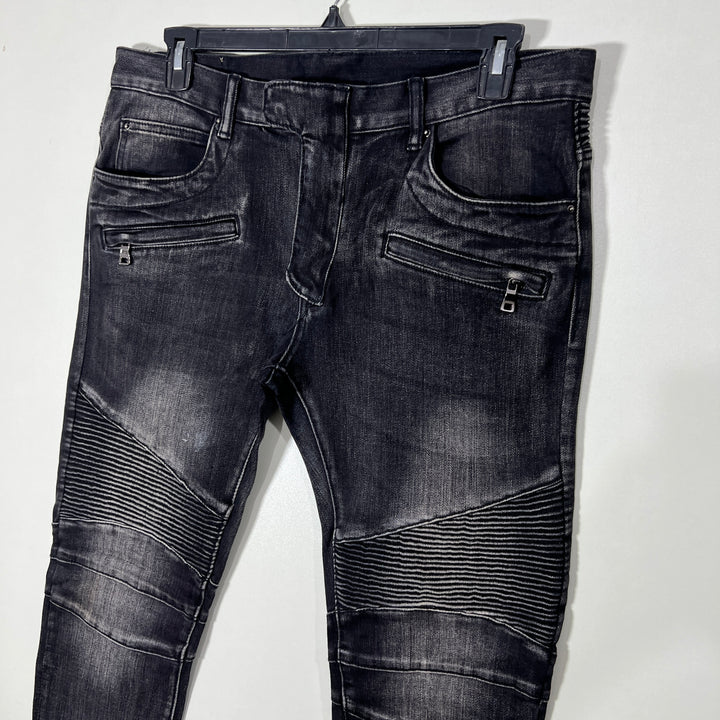 MNMI STRETCH ZIP JEANS