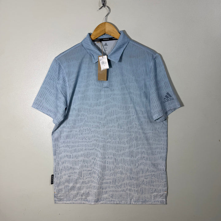 ADIDAS PRIMEBLUE SPORT POLO TSHIRT BRAND NEW