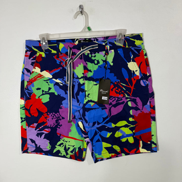 MIZUMI PRINTED COTTON CHINO SHORT BRAND NEW WITH STRETCH