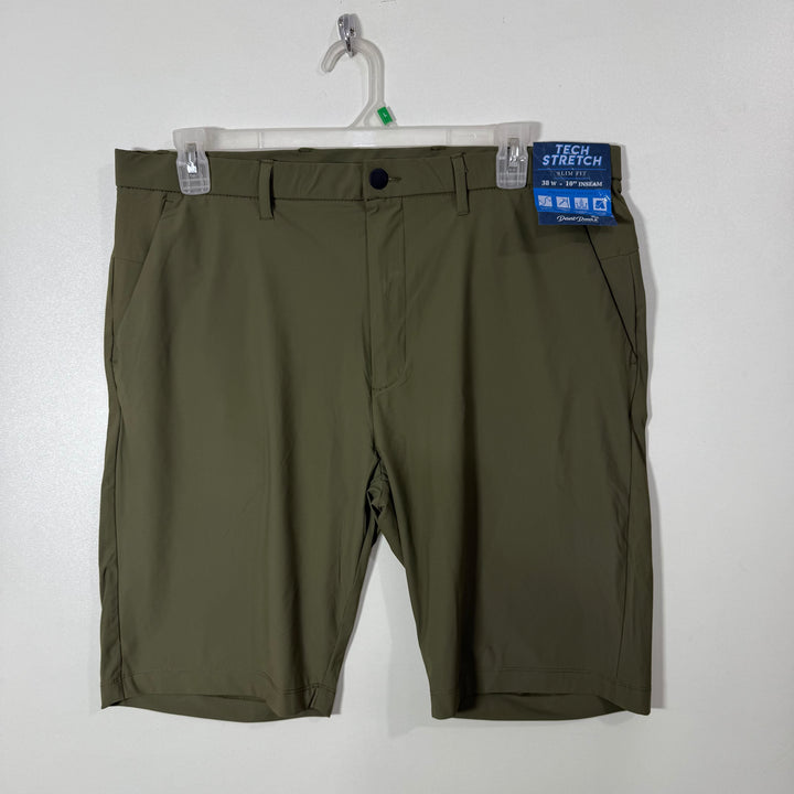 DESERT DUNES HYBRID PERFORMANCE SHORT BRAND NEW WITH STRETCH BACK ZIP POCKETS