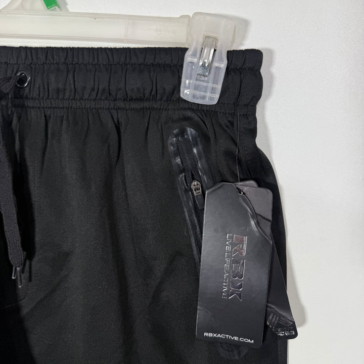 RBX PERFORMANCE SPORT SHORT BRAND NEW SIDE ZIP POCKETS BLACK COLOUR