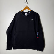 REEBOK SWEATSHIRT BRAND NEW INNER FLEECE BLACK COLOUR