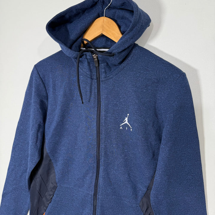 JORDAN SWEAT JACKET WITH HOOD BLUE COLOUR