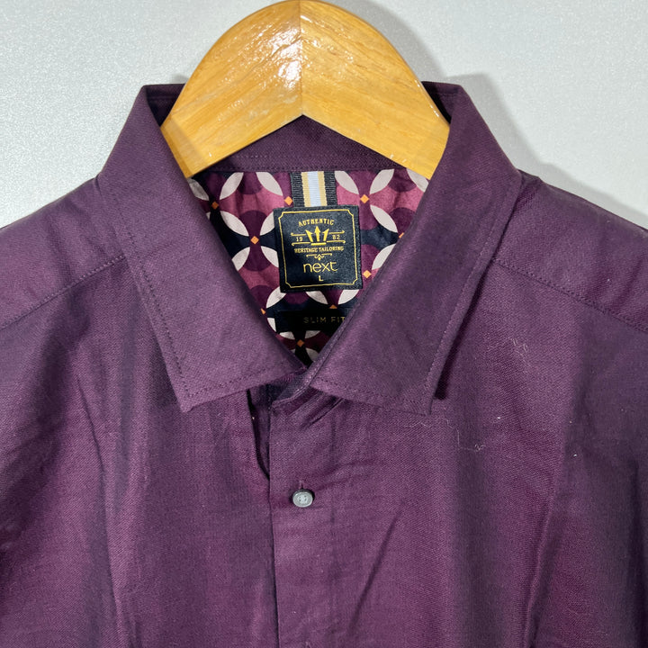 NEXT SLIM FIT CASUAL COTTON  SHIRT