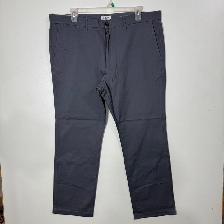 GOOD FELLOW &CO SLIM FIT EVERY WEAR COTTON CHINO PANT BRAND NEW WITHOUT STRETCH GREY COLOUR