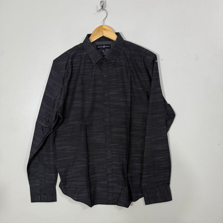 BEVERLY HILLS POLO CLUB BUTTON DOWN CASUAL COTTON SHIRT