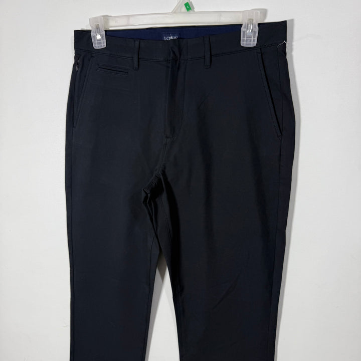 J CREW SLIM FIT PERFORMANCE TECH COTTON NYLON  PANT WITH STRETCH