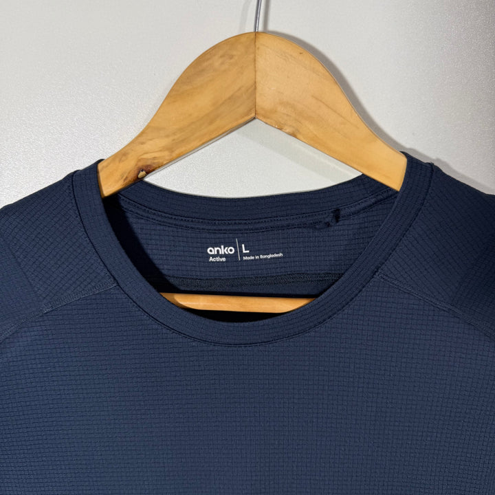 ANKO ACTIVE RUNNING SPORT TSHIRT BLUE COLOUR