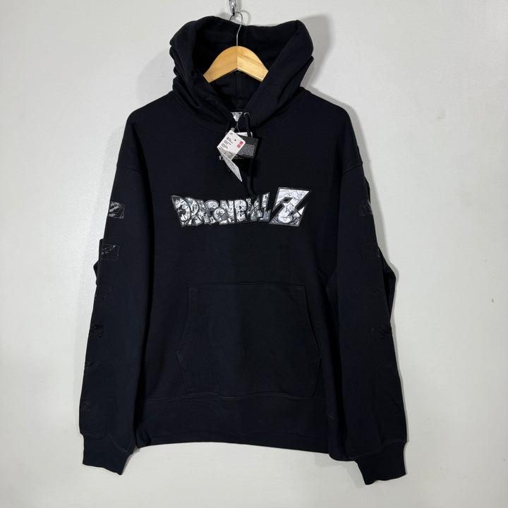 UNIQLO OVERSIZED DROOPED SHOULDER SWEAT HOODIE BRAND NEW INNER FLEECE BLACK COLOUR