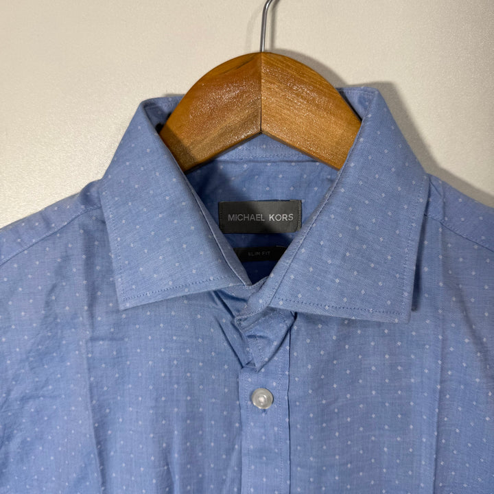 MICHAEL KORS SLIM FIT FORMAL SHIRT WITH STRETCH