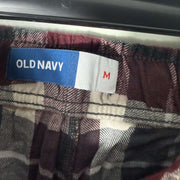OLD NAVY FLANNEL COTTON CHECKERED LOUNGEWEAR TROUSER BRAND NEW