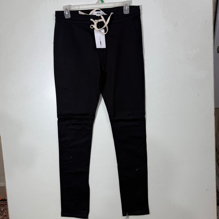 FASHION NOVA MEN COTTON PANT BRAND NEW BLACK COLOUR WITH STRETCH