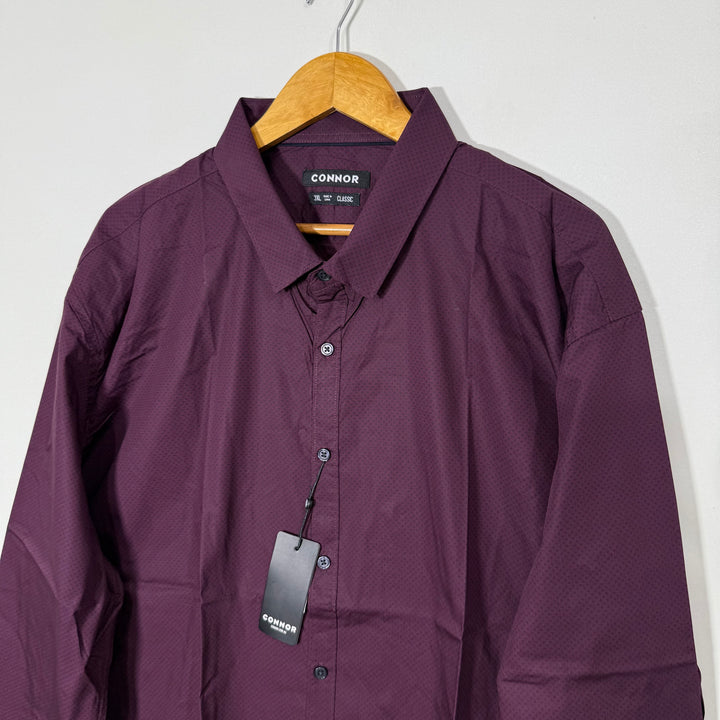 CONNOR SLIM FIT PRINTED COTTON SHIRT BRAND NEW