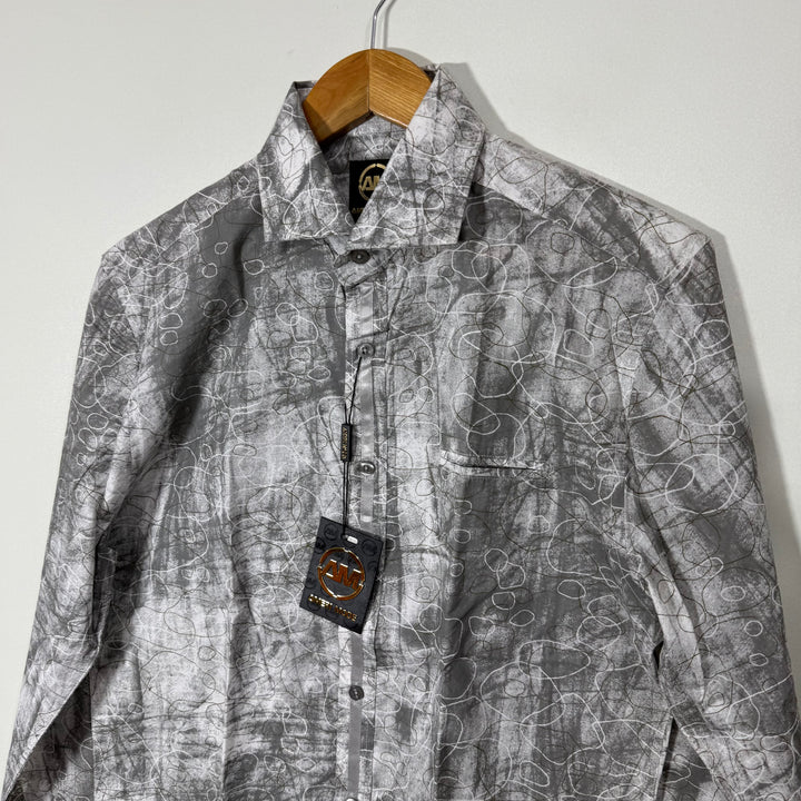 AMERI MODE PRINTED CASUAL COTTON SHIRT BRAND NEW