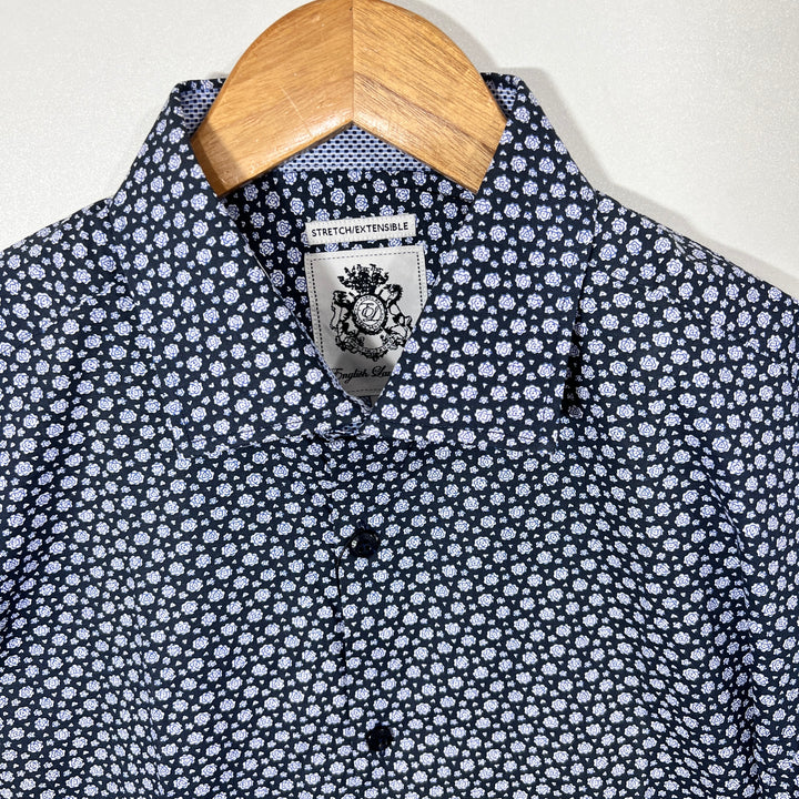 ENGLISH LAUNDRY CASUAL COTTON SHIRT WITH STRETCH