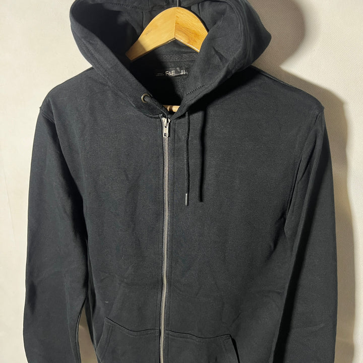 F&F SWEAT JACKET INNER FLEECE WITH HOOD