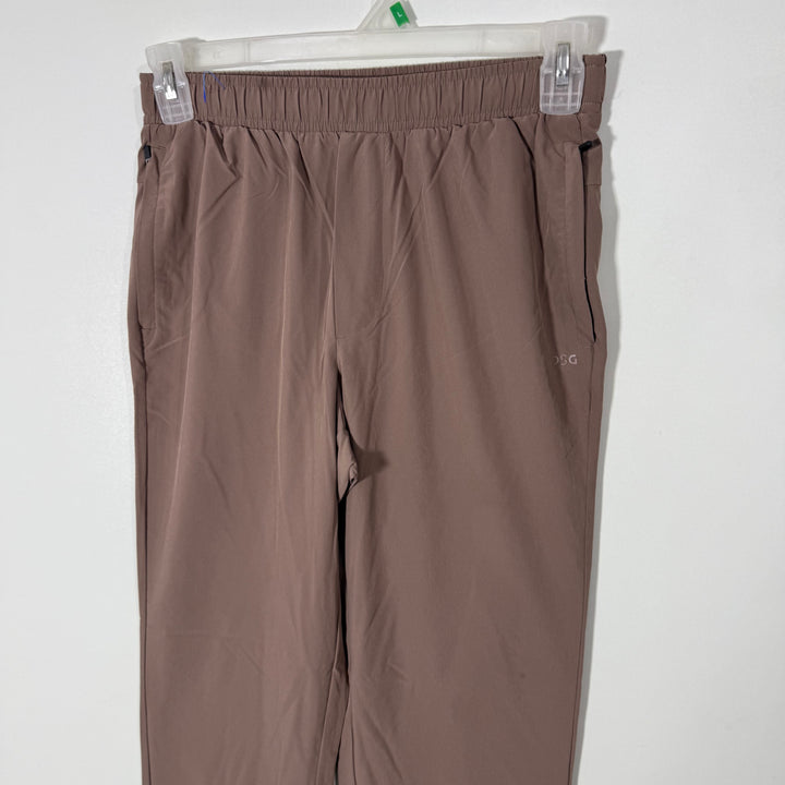DSG SLIM FIT HYBRID TROUSER WITH STRETCH BROWN COLOUR