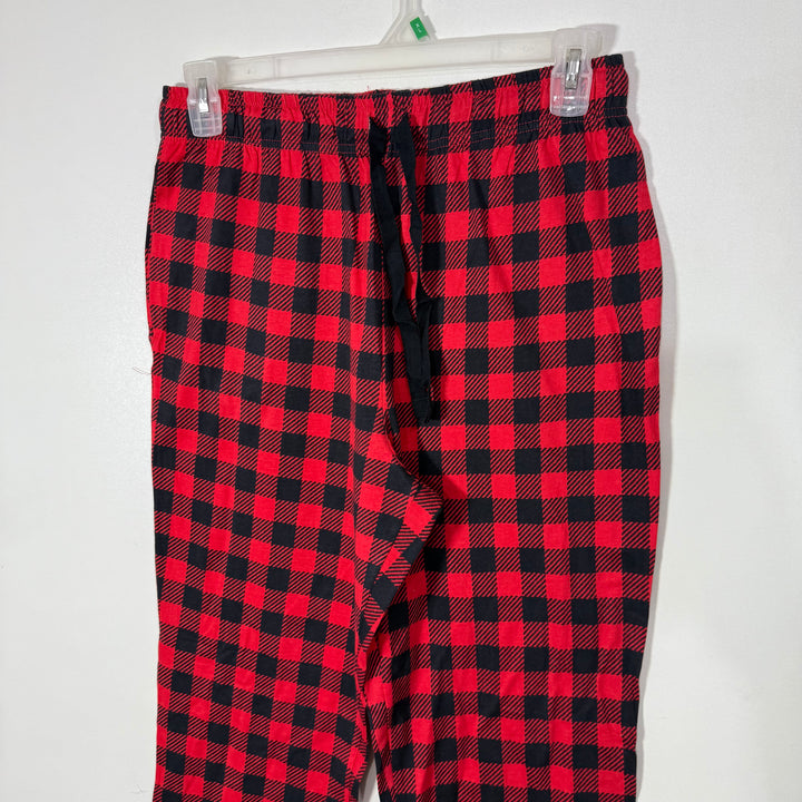 JAMMIES CHECKERED COTTON LOUNGEWEAR TROUSER