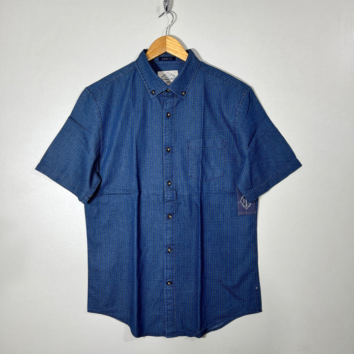 ST JHONS BAY BUTTON DOWN HALF SLEEVES SHIRT