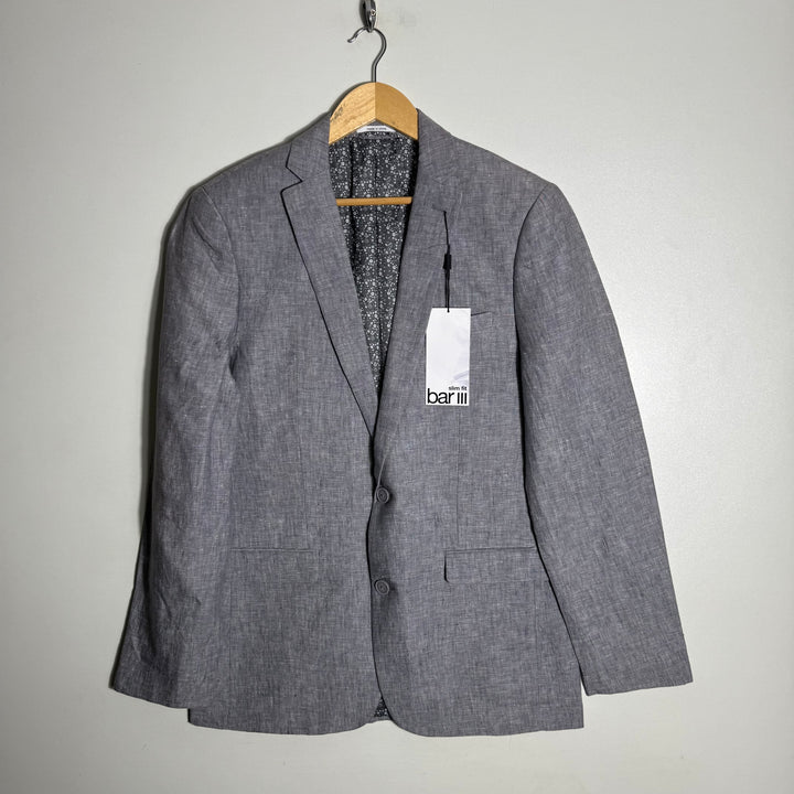 BAR III SLIM FIT LINEN BLAZER COAT BRAND NEW GREY COLOUR