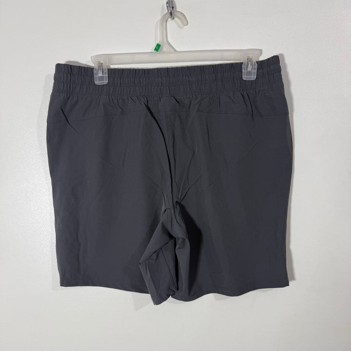 TEK GEAR ON THE GO GEAR WICKING POCKET HYBRID TRAINING SHORT BRAND NEW GREY COLOUR