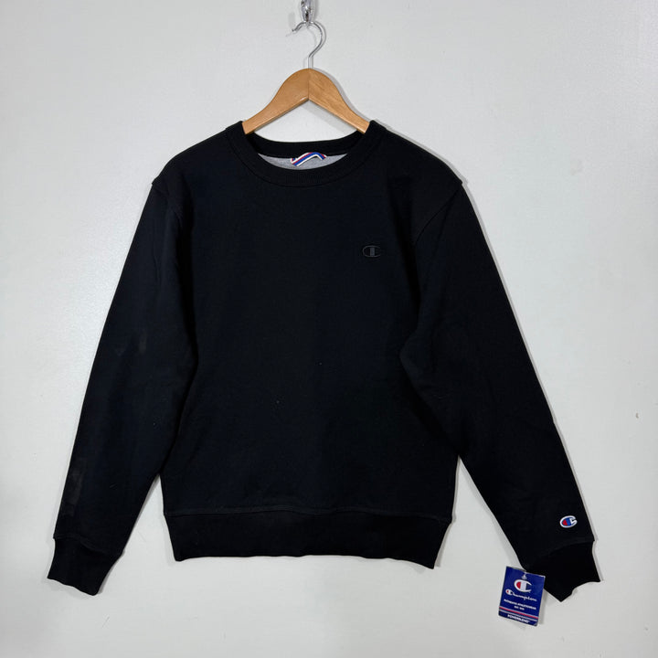 CHAMPION OVERSIZED SWEATSHIRT BRAND NEW INNER FLEECE BLACK COLOUR