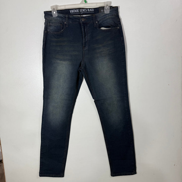 VINTAGE GENES BLACK SLIM FIT DENIM PANT BRAND NEW WITH STRETCH