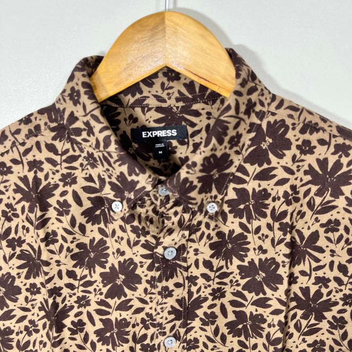 EXPRESS BUTTON DOWN FLANNEL COTTON SHIRT