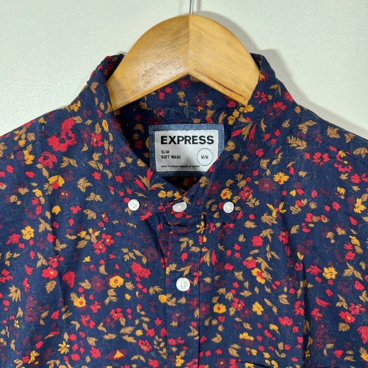 EXPRESS BUTTON DOWN CASUAL COTTON SHIRT