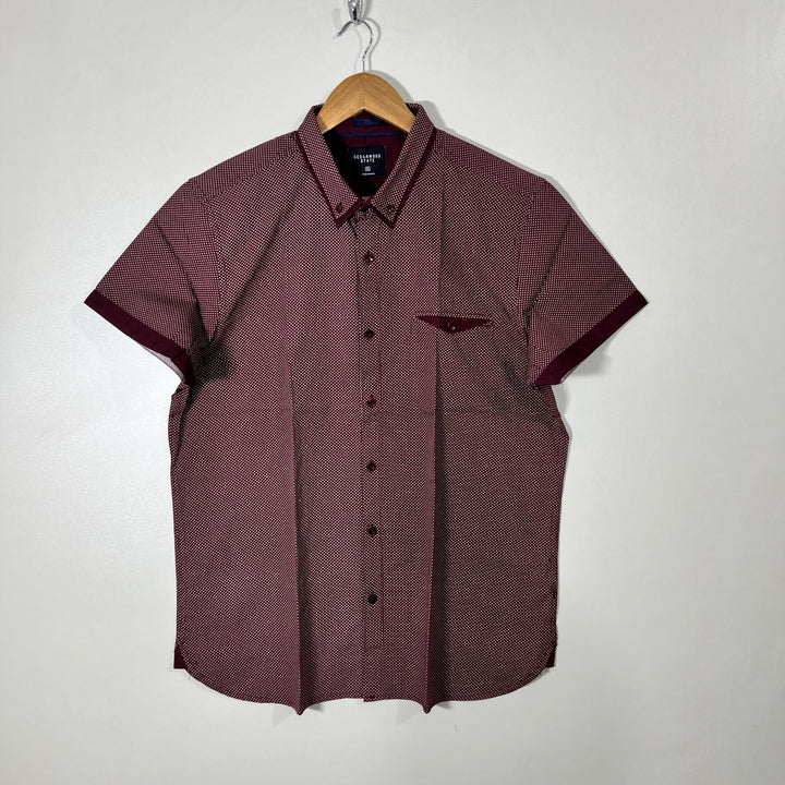 CEDARWOOD STATE BUTTON DOWN HALF SLEEVES SHIRT