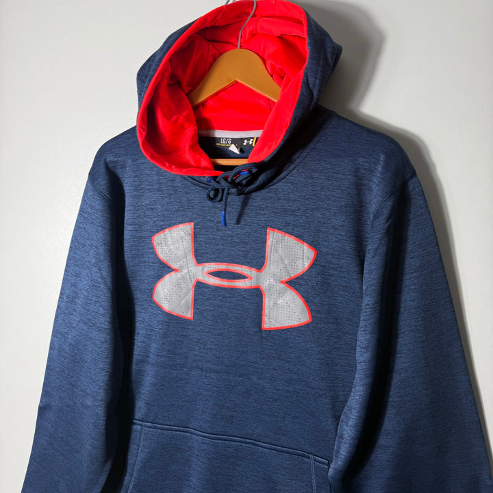 UNDER ARMOUR SPORT HOODIE INNER FLEECE BLUE COLOUR