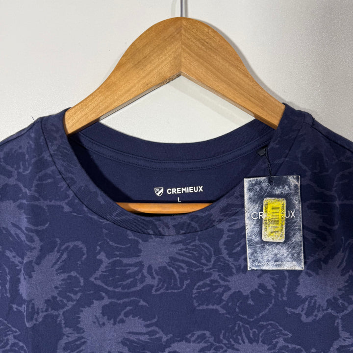 CREMIEUX PRINTED COTTON TSHIRT BRAND NEW