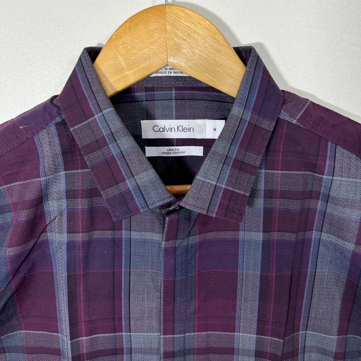 CALVIN KLEIN SLIM FIT CASUAL COTTON SHIRT