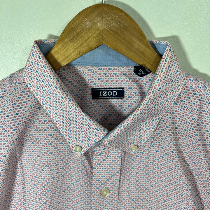 IZOD BUTTON DOWN HALF SLEEVES SHIRT