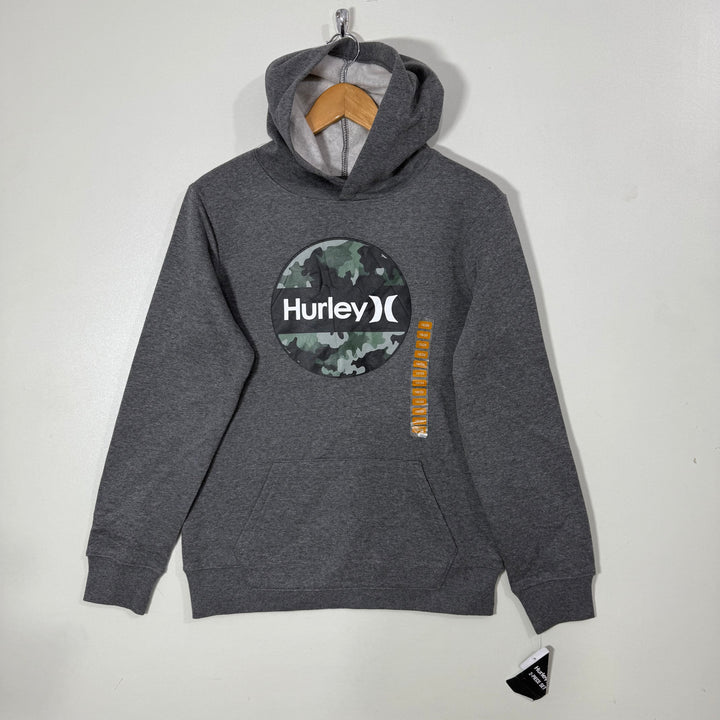 HURLEY SWEAT HOODIE INNER FLEECE BRAND NEW GREY COLOUR